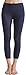 Oalka Women's Yoga Capris Running Pants Workout Leggings Charcoal XL