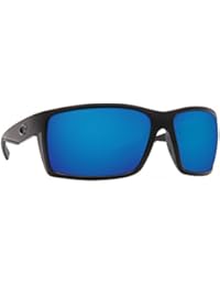Costa Del Mar Reefton Sunglasses Blackout / Blue Mirror 580Plastic