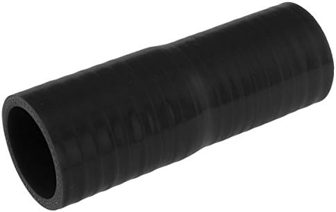Pegasus SR38.35-BLACK, Black Silicone Hose, 1 1/2 x 1 3/8 inch ID Straight Reducer (no logo)