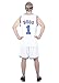 Space Jam Tune Squad Logo Bugs Bunny #1 White Basketball Jersey