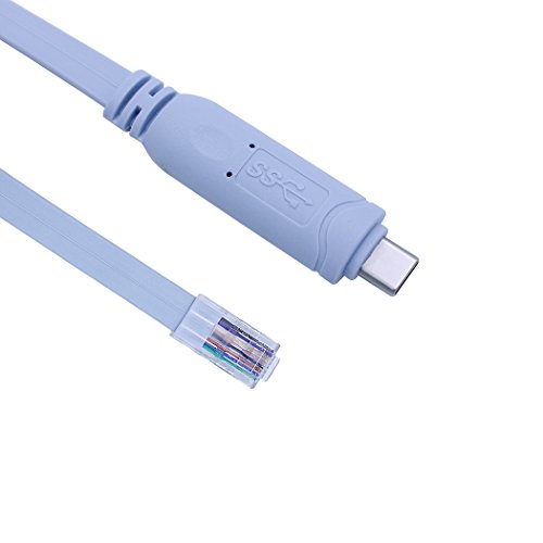 FTDI USB-C to RJ45 for Cisco Console Cable Windows 8, 7, Vista MAC Linux RS232