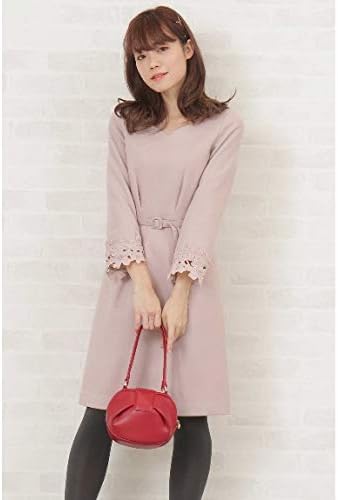 Amazon Proportion Body Dressing プロポーションボディドレッシング フルッフィーブークレー袖レースワンピース ピンク 090 2 ワンピース チュニック 通販