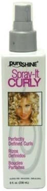 Pure Shine Spray It Curly 8oz by Pure Shine