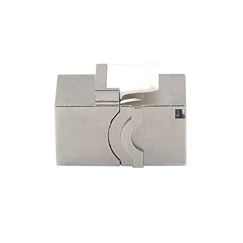 image for VCE 5 Pack RJ45 Shielded Cat6A Keystone Jack Coupler CAT6 CAT5 CAT5E F