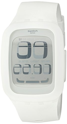 Swatch Men's SURW100 Quartz Anti-Reflective Sapphire Crystal Rubber Watch