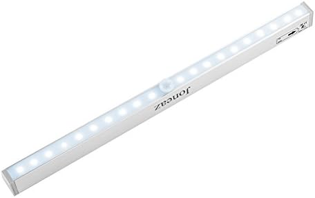 LED Closet Light Motion Activated Battery Operated Wireless Portable 20-LED Under Cabinet Lighting with Magnetic Strip for Garage Kitchen Wardrobe Drawer