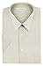 Van Heusen Short Sleeve Poplin Solid Dress Shirt - Stone