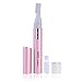 NUOLUX Electric Eyebrow Trimmer Eyebrow Razor Kit with Eyebrow Comb for Women (Pink)