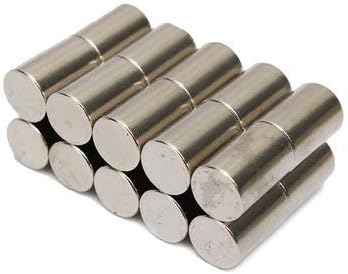20pcs N50 10mmx15mm Super Strong Round Rare Earth Neodymium Magnets