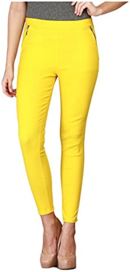 Yellow jeggings Clearance
