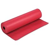 Pacon ArtKraft Duo-Finish Paper Roll, 3-feet by 1000-feet, Scarlet (67041)