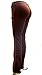 Blue Pointe Jeans Juniors Womens Stretch Multi Pockets Cargo Pants (0/1, Brown 3054ES)