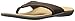 Spenco Men's Yumi Leather Sandal, Dark Brown, 11