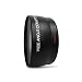 52MM 0.43x Wide Angle Conversion Lens with Macro for Nikon D3200, D3300, D5100, D5200, D5300, D5500, D7200, D90, D500, D600, D610, D700, D750, D800