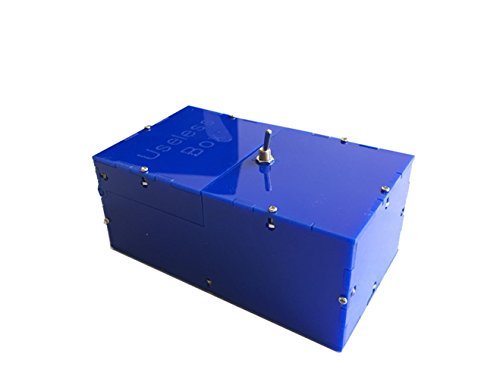 Useless Box Leave Me Alone Machine Fully Assembled in Real , Birthday And Party Gift Toy Game(blue)