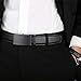 X Xhtang Men's Ratchet Belt Genuine Leather Slide Belts Adjustable