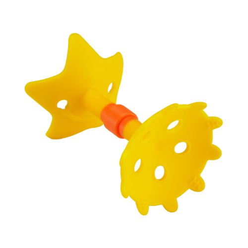 Innobaby Original Teethin Smart EZ Grip Star Teether and Sensory Toy for Babies and Toddlers. BPA Free Teether