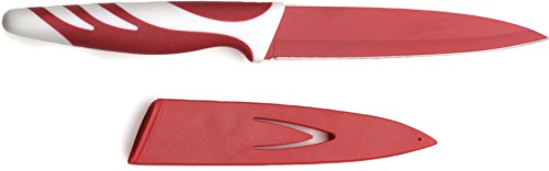 RSVP Nonstick Utility Knife, Red