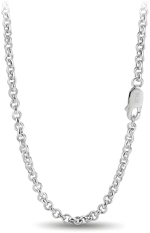 イタリア　sovrani　sterling　925　インレイ　シェル　トレー Amazon.com: Yeidid International Sterling Silver Flat Mariner Link