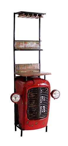 Traktor - Barschrank Wohnzimmerschrank Weinregal THIS & THAT 16932 Rot-bunt – Bild 4
