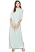 ANNABELLE Women's 3/4 Sleeve Long Maxi Dresses with Side Pockets