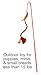 Tether Tug Fleece Rope Toy | Dog Toy for Interactive, Outdoor Play Kits & Easy Tug Toy | Ideal for Small Dogs & Puppies | One Size