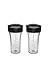 Braun JB71 PureMix Jug Blender Accessory Smoothie 2Go Blending Set, Black