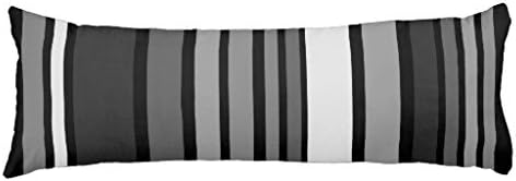 Himoud Funny Stripes Colored VIII Your Background Color Body Pillow Covers Cases With Double Sided 20"x54"