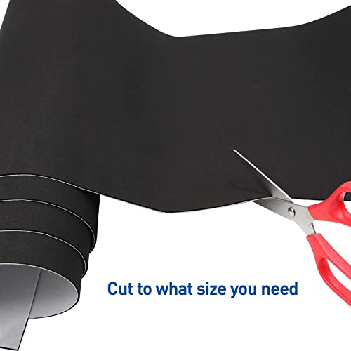 MAGZO Rubber Mat Adhesive 1/16 Inch (.0625”) Thick x 12 Inch Wide x 59