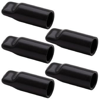 Pour Spout Caps,Pourer Spouts Covers Dust Rubber Caps for Olive Oil Liquor Bottles ,Black (White)
