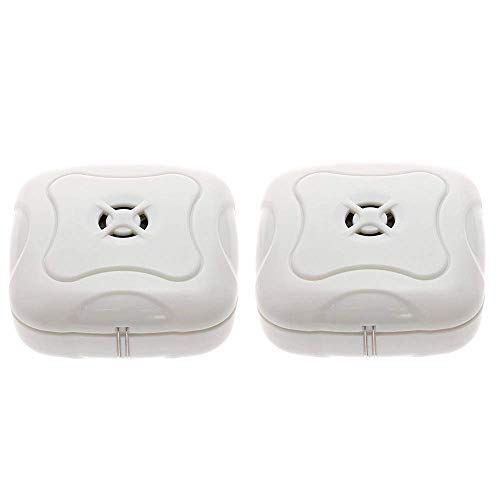 Water Alarm & Sensor 2 Pack, eOUTIL 95 DB Water Leak Detector - Wireless Leak Alert and Flooding Alarm for Home Security, Kitchen, Bathroom, Basement and More