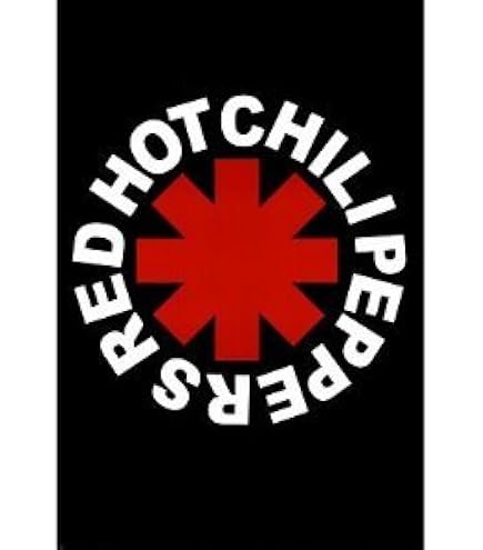 Amazon.com: Pyramid America Red Hot Chili Peppers Logo Music Wall