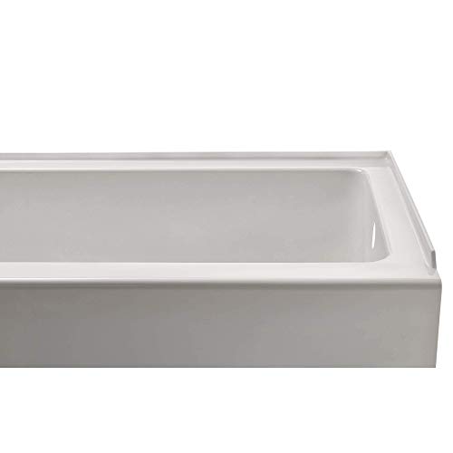 American Standard 2973202.011 Studio Integral Apron Bathtub Left Drain 60 in. x 30 in. in Arctic