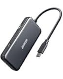 Anker 3-in-1 USB C Hub, 4K USB C to HDMI Adapter, USB 3.0, with 60W Power Delivery Charging Port for MacBook Pro 2016/2017/2018, iPad Pro 2018, Chromebook, XPS, and More