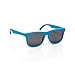 Hipsterkid Polarized Classic Wayfarers Kids & Baby Sunglasses w/Strap - UVA/UVB Protection, Shatter-Resistant, BPA Free - Stylish Christmas Gifts for Kids, Babies, Boys & Girls - Ages 0-2, Blue