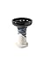 Harmony Bowl for Hookah Black Over White