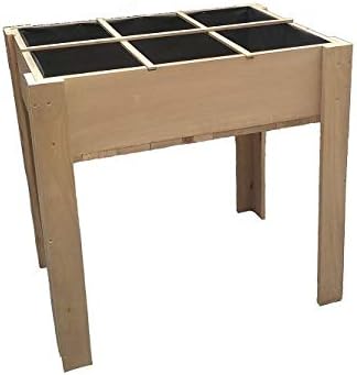 La Noria huerto Urbano 60x80x80 cm. Montaje Muy fácil y rápido ...