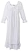 The 1 for U Martha Nightgown 100% Cotton Victorian Style - Sizes XS - 3X