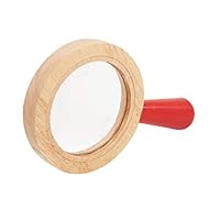 TickiT Wooden Hand Lens - Magnifying Lens for Toddlers & Children - Wooden Magnifier