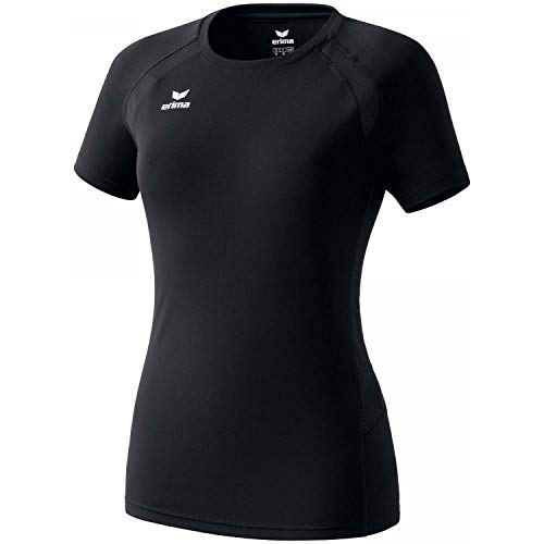 erima Uni T - Camiseta para Mujer, tamaño 42 (M)(6), Color Negro