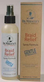 Dr Miracle's Braid Relief Spray (GENTLE)