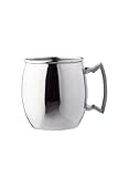 Steelii Stainless Steel Moscow Mule Mug with Stainless Steel Handle, 16-Ounce