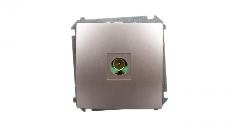 Kontakt-Simon BMAK3.01/29 Outlet Satin Steel Plastic IP20, 75 mm 36 mm 75 mm