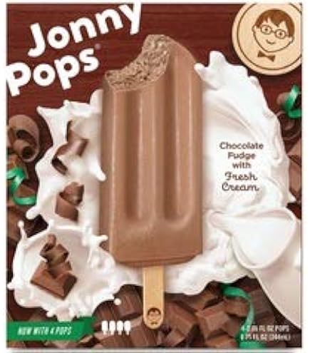 Amazon.com: JonnyPops Dark Chocolate and Cream Smoothie Pops