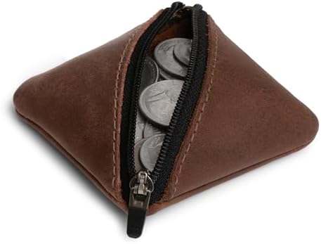 Amazon.com: Hide & Drink, Rounded Coin Case Handmade from Full