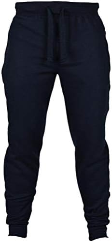 Muranba Clearance Men's Solid Casual Drawstring Joggers Sweatpants