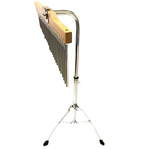 Luvay 25-Bar Chimes Percussion Instruments with Mounting Stand and Stick (Renewed)