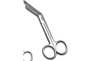 Lister Bandage Scissors, Made in Standard Rust-Free, Sterilizable Stainless Steel, Need of Every Home, and Clinic with Quanit