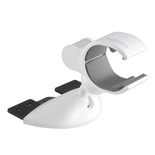 Aukey Xenomix Cd Slot Car Mount Smartphone Holder Cradle For Iphone 6, 6 Plus, Iphone 6S,6S Plus, Samsung Galaxy S5 S4 S3, Gps And More(Hd-C9,White) (608225622863)