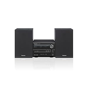 Panasonic Sc-Pm254Eg-K Micro- Met Hifi-Systeem (Bluetooth, Dab+, Cd, Fm, 20 W Rms) Zwart
